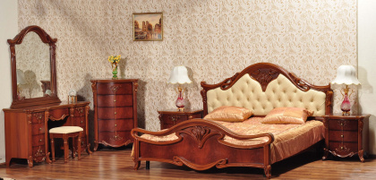 Фото. Спальня 1205 цвет орех (МДФ)  купить в Киеве, Житомире - доставка по Украине