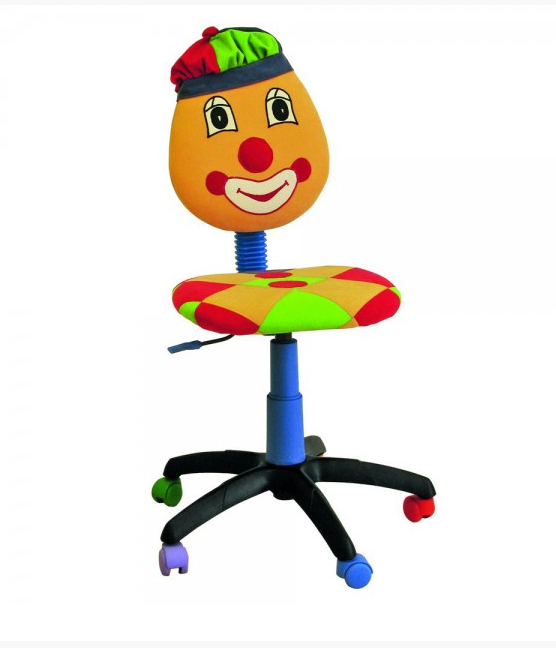 Фото. Детское компьютерное кресло Клоун купить в Киеве, Житомире - доставка по Украине