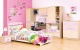 Розовая детская кровать Терри для девочки (МДФ, ДСП) 