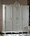 Фото. Шкаф белый 4-х дв в классическом стиле CL 001 купить в Киеве, Житомире - доставка по Украине