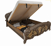Кровать Реджина с подъёмным механизмом орех