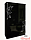 Фото. Трехдверный шкаф Богема чёрный купить в Киеве, Житомире - доставка по Украине