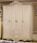 Фото. Шкаф 4-х дверный FL 8808 бежевый МДФ купить в Киеве, Житомире - доставка по Украине
