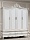 Фото. Белый шкаф 4-х дв Селена Joss с ящиками купить в Киеве, Житомире - доставка по Украине