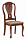 Фото. Деревянный стул Тиамо цвет каштан купить в Киеве, Житомире - доставка по Украине