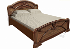 Двухспальная кровать Примула орех