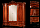 Фото. Шкаф в классическом стиле 4-х дв с зеркалом Элиза орех купить в Киеве, Житомире - доставка по Украине