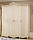 Фото. Шкаф 4-х дверный в спальню FL 8810 бежевый МДФ купить в Киеве, Житомире - доставка по Украине