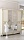 Фото. Шкаф 4х дверный с зеркалом Versal белый купить в Киеве, Житомире - доставка по Украине