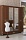 Фото. Шкаф 4х дверный Versal AquaRodos с зеркалом орех купить в Киеве, Житомире - доставка по Украине