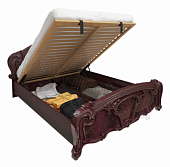 Кровать Олимпия рубино с подъёмным механизмом