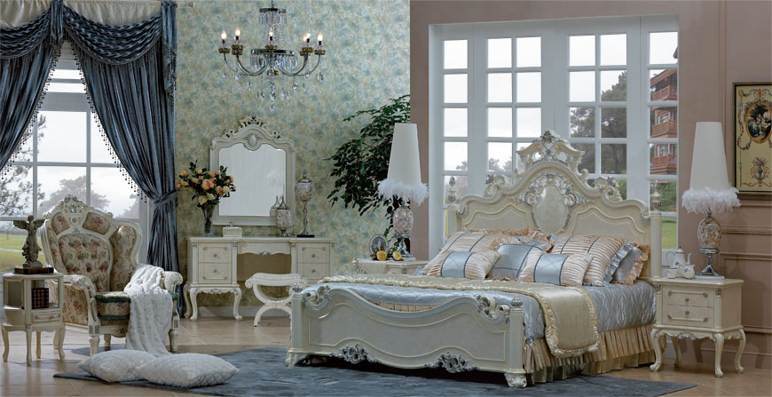 Фото. Белая спальня CL 007 (ламинированный МДФ, дерево)  купить в Киеве, Житомире - доставка по Украине