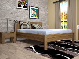 кровать деревянная модерн 9