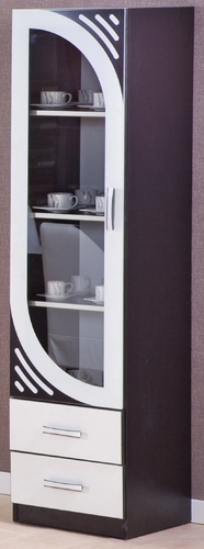 Фото. Однодверная витрина для гостиной Мирина купить в Киеве, Житомире - доставка по Украине