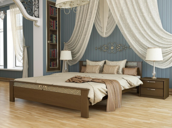Кровать деревянная "Афина"