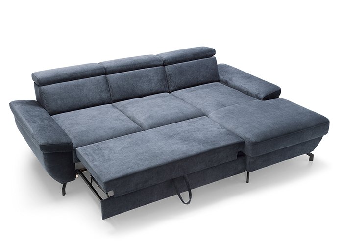 Кутовий диван "Rima 2,5F-REC / BK"