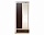 Фото. Шкаф для одежды с ящиком 2-дв (LD-R) Леди ДСП коричневый купить в Киеве, Житомире - доставка по Украине