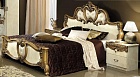 Кровать Barocco  ivori gold