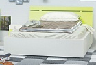Кровать Cubic зелёный