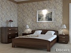 Кровать деревянная Класика