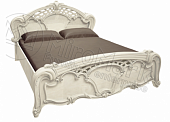 Двухспальная кровать Олимпия беж