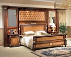 Деревянная двухспальная кровать 5006